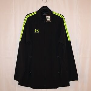 Under Armour Black Jacket with Bright Yellow Details